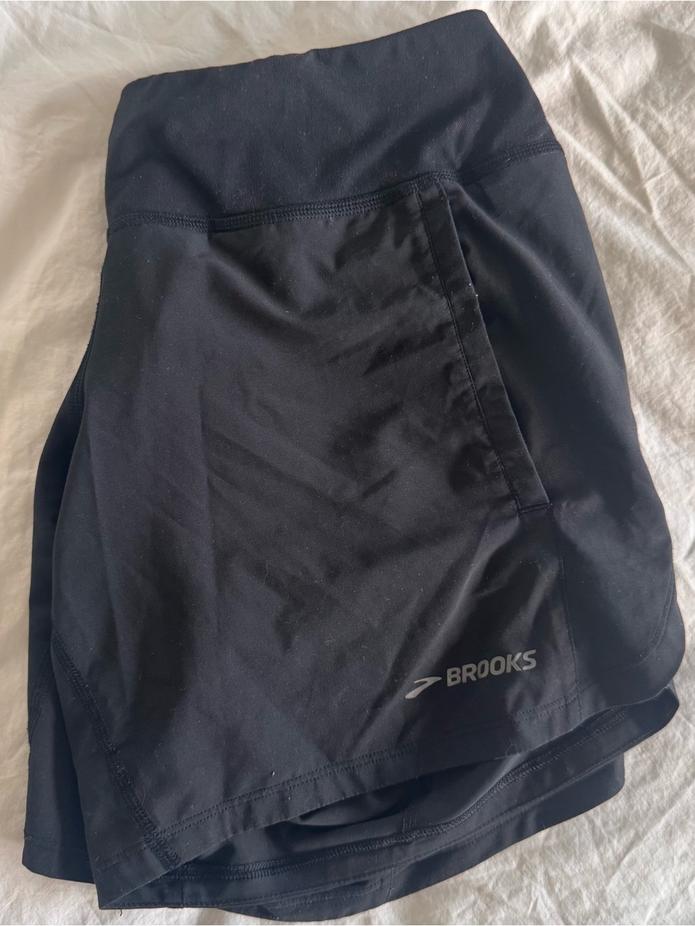 Brooks Women's Chaser Lined Running Shorts - Picture 4 of 7
